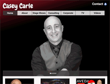 Tablet Screenshot of casey-carle.com